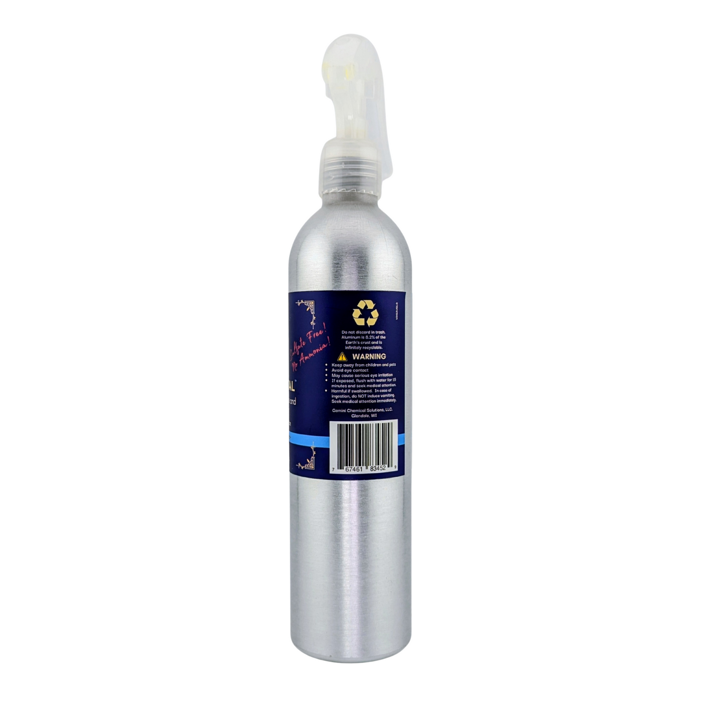 Bio-Cristal Plant Based Hard Surface and Glass Cleaner - 12oz.